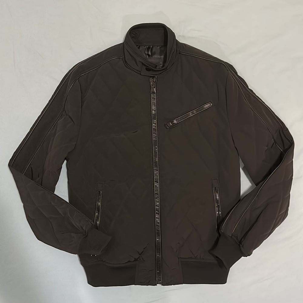 Express Quilted Bomber Jacket